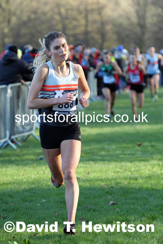 Senior Women and Under-23s, European Cross Country Championships Trials, Sefton Park, Liverpool. Photo: David T. Hewitson/Sports for All Pics